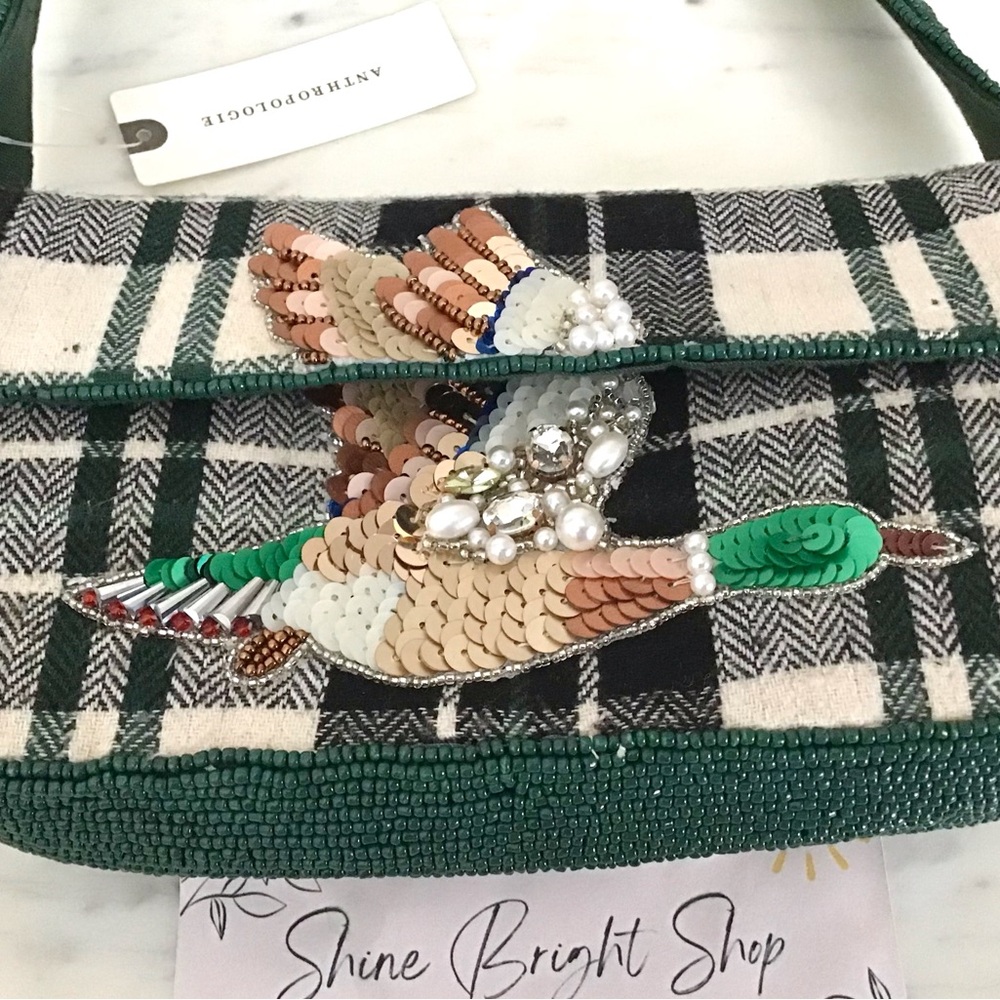 Anthropologie Fiona Bag Duck NWT - Picture 5 of 8